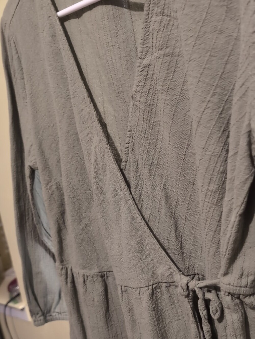 UNIONBAY Olive Wrap Peplum Blouse - Picture 3 of 4